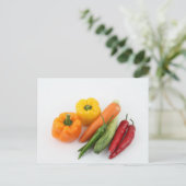 Groenten. Briefkaart (Staand voorkant)