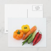 Groenten. Briefkaart (Voorkant / Achterkant)