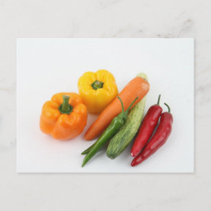 Groenten. Briefkaart