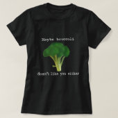 Groenten Broccoli houdt niet van jou D0100101A T-shirt (Design voorkant)