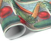  groenten cadeaupapier (Rol Hoek)
