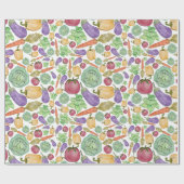 Groenten! Cadeaupapier (Vlak)