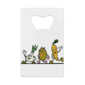 Groenten Creditkaart Flessenopener (Achterkant)