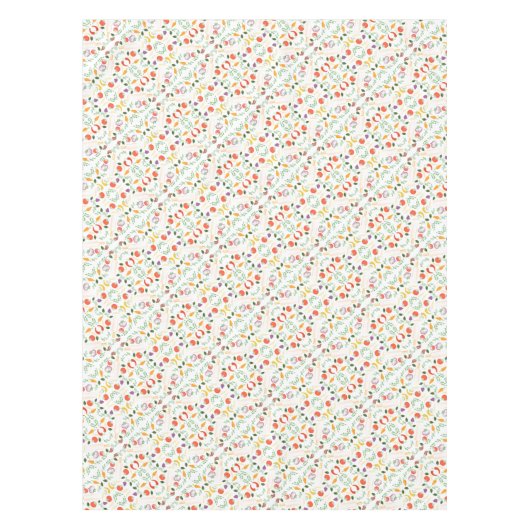 Groenten en flessen Foodie Hip Tafelkleed (Voorkant)