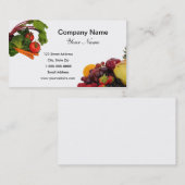 Groenten en fruit 2 Visitekaartje (Voorkant / Achterkant)