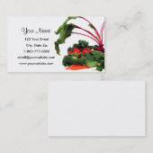 Groenten en fruit 3 Visitekaartjes (Voorkant / Achterkant)