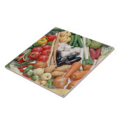 Groenten en fruit 6 tegeltje (Zijkant)