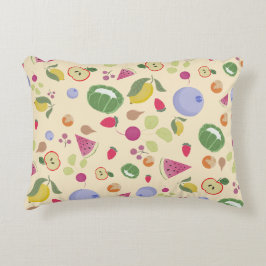 groenten en fruit accent kussen
