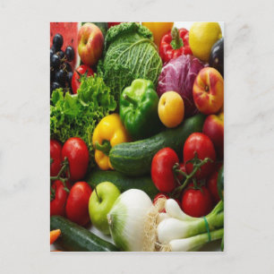 GROENTEN EN FRUIT BRIEFKAART