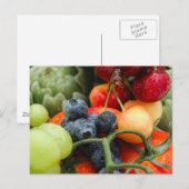 Groenten en fruit briefkaart (Voorkant / Achterkant)