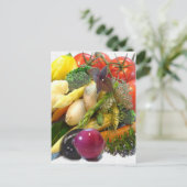 GROENTEN EN FRUIT BRIEFKAART (Staand voorkant)