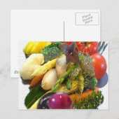 GROENTEN EN FRUIT BRIEFKAART (Voorkant / Achterkant)