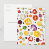 Groenten en fruit briefkaart (Voorkant / Achterkant)