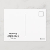Groenten en fruit, briefkaart (Achterkant)