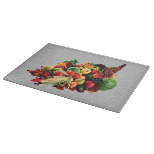 Groenten en fruit Cornucopia Snijplank (Hoek)