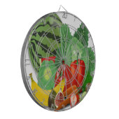 groenten en fruit dartbord (Voorkant Links)