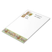  groenten en fruit die worden teruggewonnen notitieblok (Schuin)