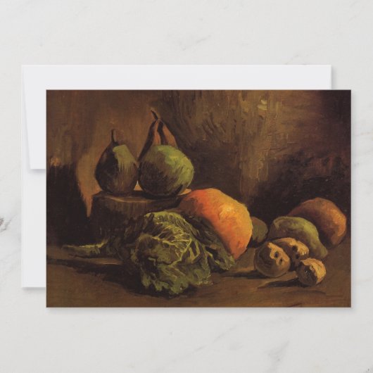 Groenten en Fruit door Vincent van Gogh (Voorkant)