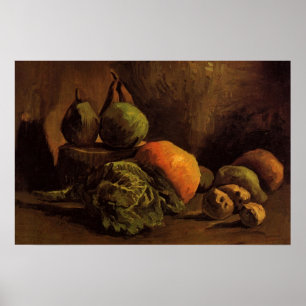 Groenten en Fruit door Vincent van Gogh Poster
