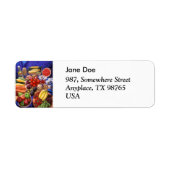 Groenten en fruit etiket (Voorkant)