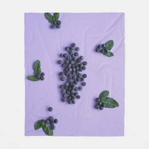 groenten en fruit fleece deken