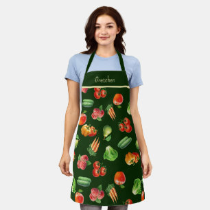 Groenten en fruit gepersonaliseerd schort
