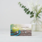 Groenten en fruit / gezonde levensstijl / vegetari visitekaartje (Staand voorkant)