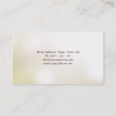 Groenten en fruit / gezonde levensstijl / vegetari visitekaartje (Achterkant)