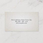 Groenten en fruit / gezonde levensstijl / vegetari visitekaartje (Achterkant)