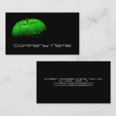 Groenten en fruit / gezonde levensstijl / vegetari visitekaartje (Voorkant / Achterkant)