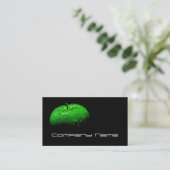 Groenten en fruit / gezonde levensstijl / vegetari visitekaartje (Staand voorkant)