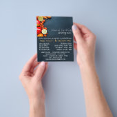 Groenten en fruit, Groenmolen, Adverteren Flyer (Hand)