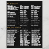 Groenten en fruit, Groenmolen, Adverteren Flyer (Achterkant)