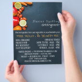 Groenten en fruit, Groenmolen, Adverteren Flyer (Hand)