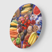 Groenten en fruit grote klok (Hoek)