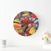 Groenten en fruit grote klok (Huis)