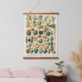 Groenten en fruit hangend wandkleed (Slaapkamer)