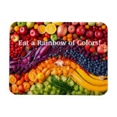 Groenten en fruit Herinnering voor gezonde voeding Magneet (Horizontaal)