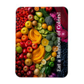 Groenten en fruit Herinnering voor gezonde voeding Magneet (Verticaal)