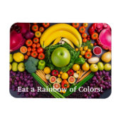 Groenten en fruit Herinnering voor gezonde voeding Magneet (Horizontaal)