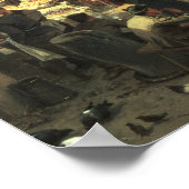 Groenten en fruit in Schazel Poster (Hoek)