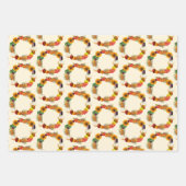 Groenten en fruit inpakpapier vel (Voorkant)