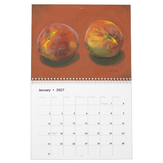 Groenten en fruit kalender (Jan 2027)