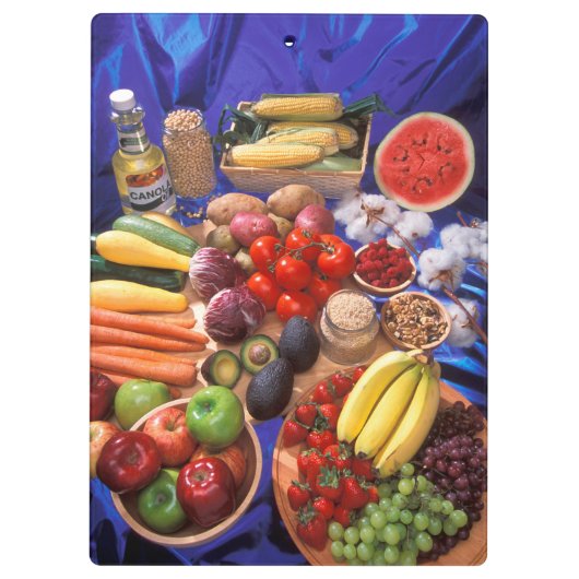 Groenten en fruit klembord (Achterkant)