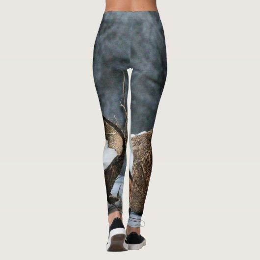 groenten en fruit leggings (Achterkant)