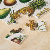 Groenten en fruit legpuzzel (Zijkant)