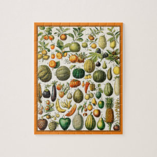 Groenten en fruit legpuzzel