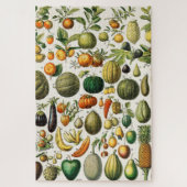 Groenten en fruit legpuzzel (Verticaal)