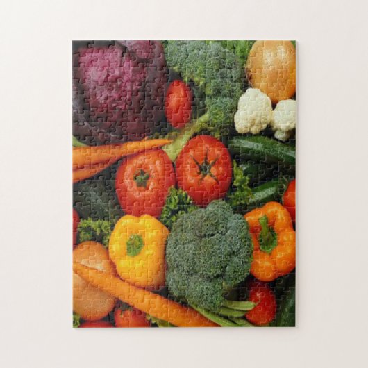 GROENTEN EN FRUIT LEGPUZZEL (Verticaal)