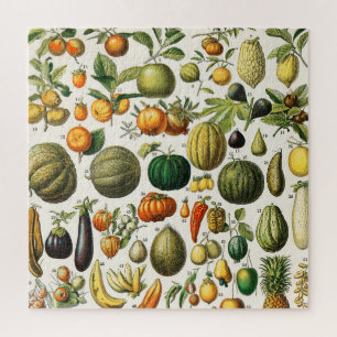 Groenten en fruit legpuzzel